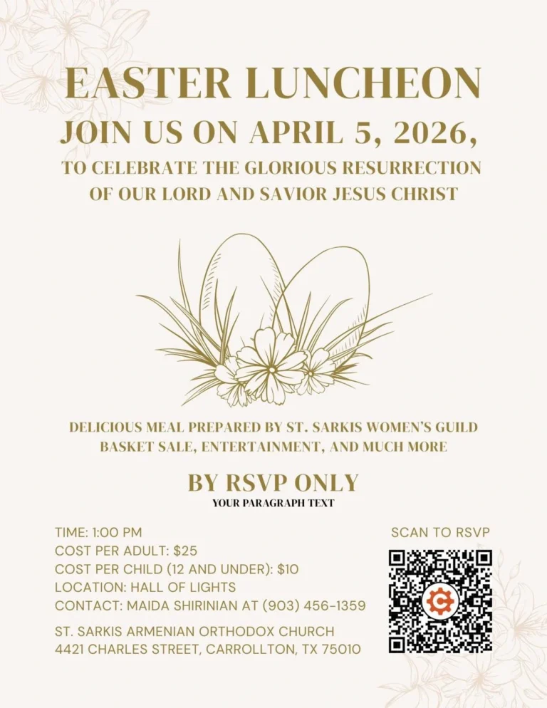Easter Luncheon Women's Guild 2026